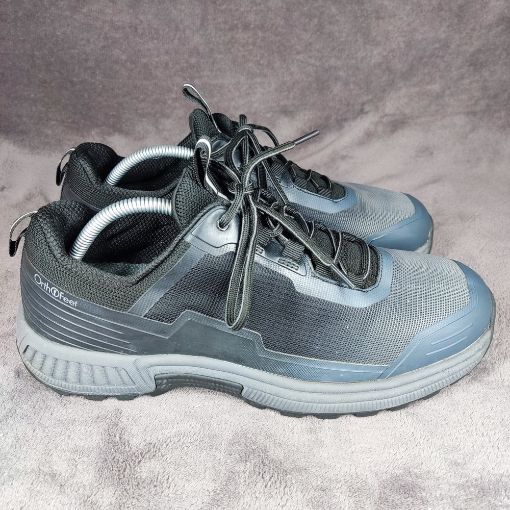Orthofeet Gray Low Top Athletic Sneakers Mens Size 10‎ D